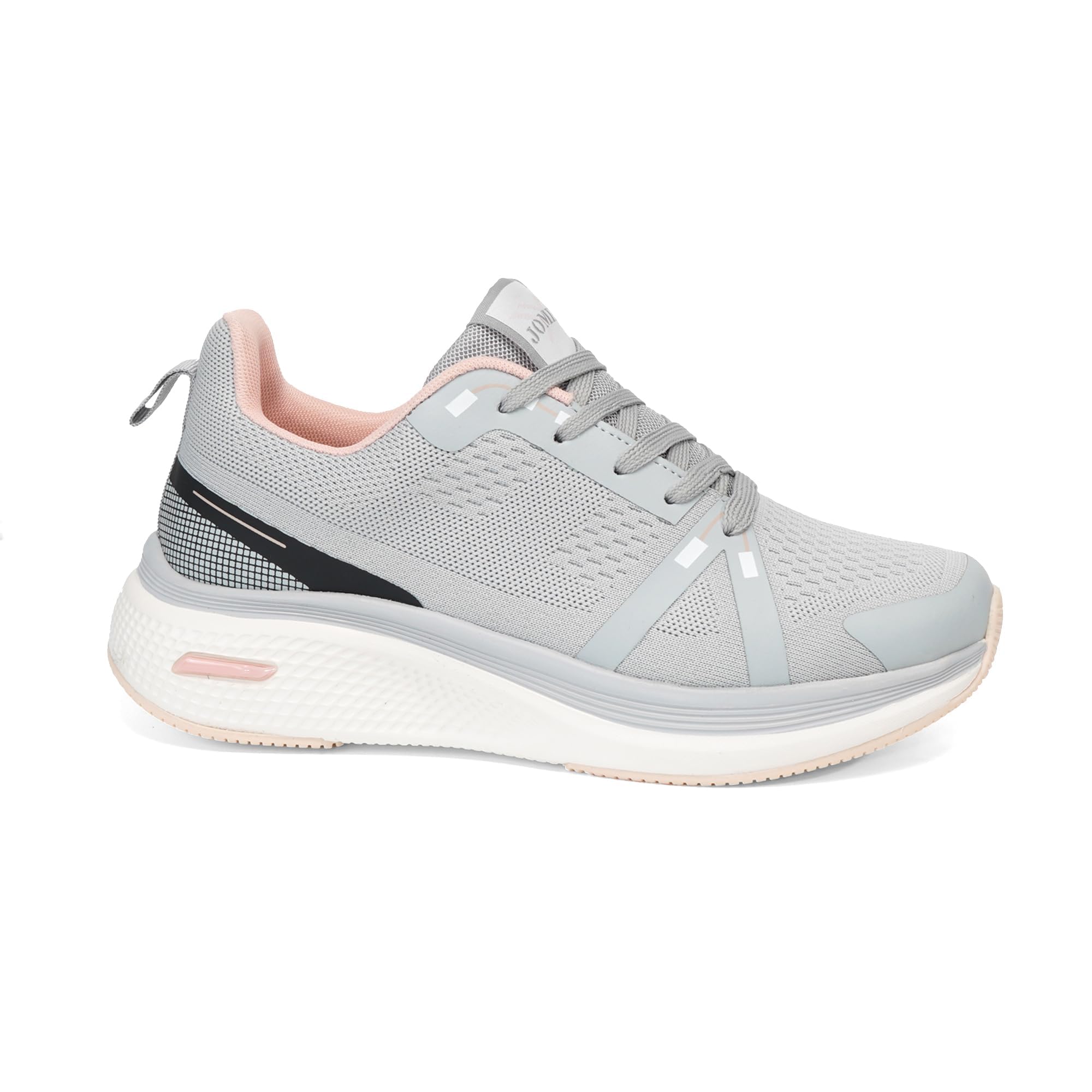 JOMIX Baskets Femme Respirantes en Maille Sneakers Légères à Semelle Épaisse pour Fitness Yoga Running et Tennis