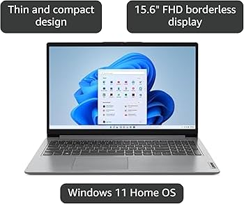 Amazon.com: Lenovo IdeaPad 1 Laptop, 15.6” FHD Display, AMD Ryzen