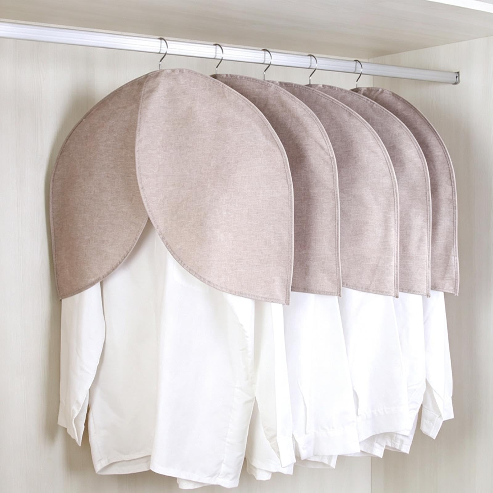 Paquete de 10 Fundas Ropa Armario Colgar Hombros Fundas Ropa de Tela Oxford