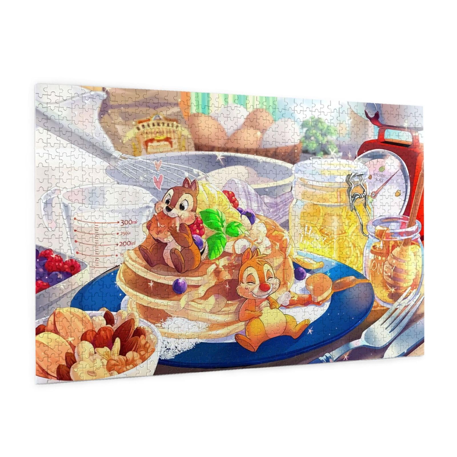 Amazon.co.jp: パズル チップとデール ジグソーパズル 木製 1000ピース