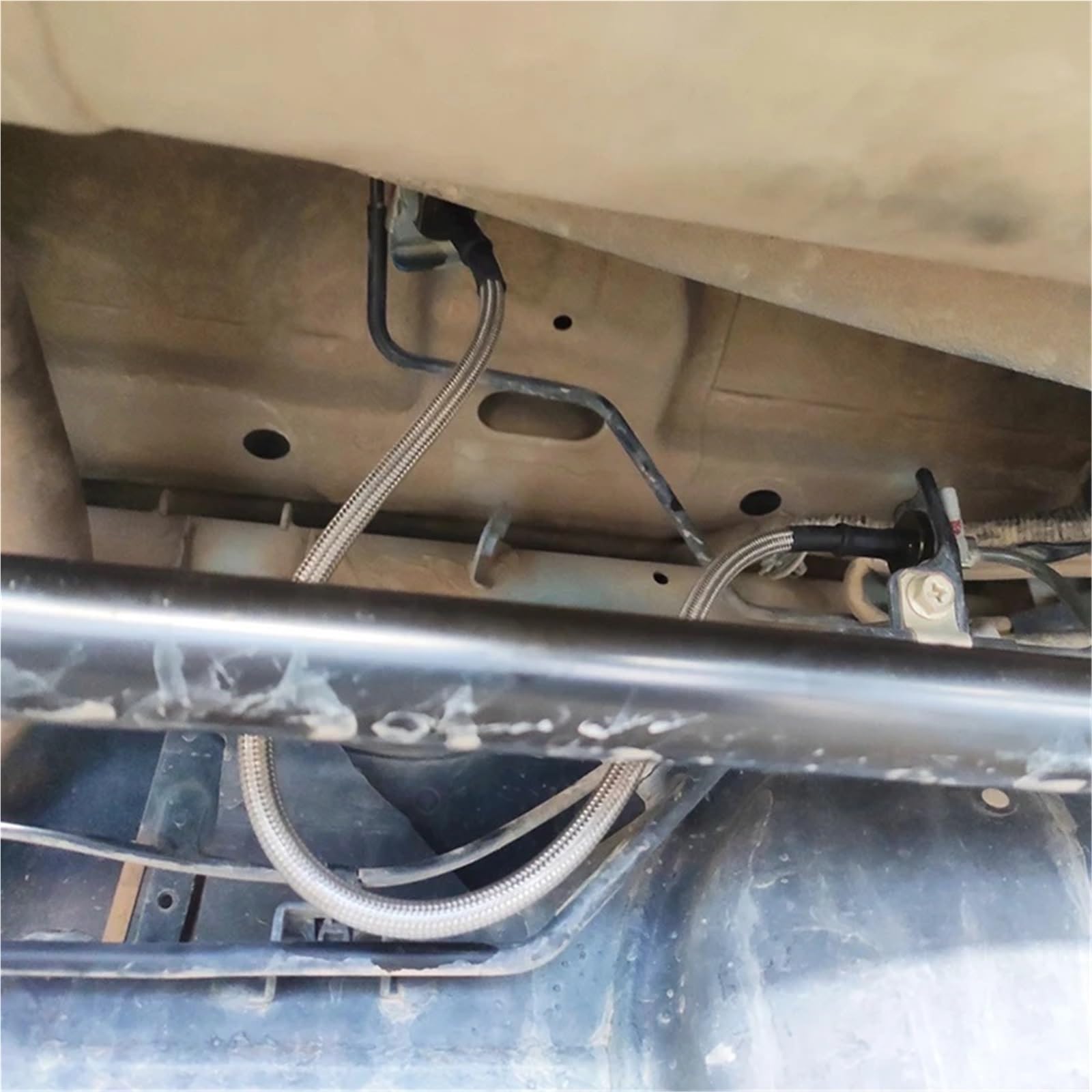 rura hamulcowa Pasuje do Suzuki Jimny JB74W JB64 2019-2025 Wydłużony stalowy przewód hamulcowy 2-3 cale Zestaw do podnoszenia zawieszenia terenowego(For 4 inches)