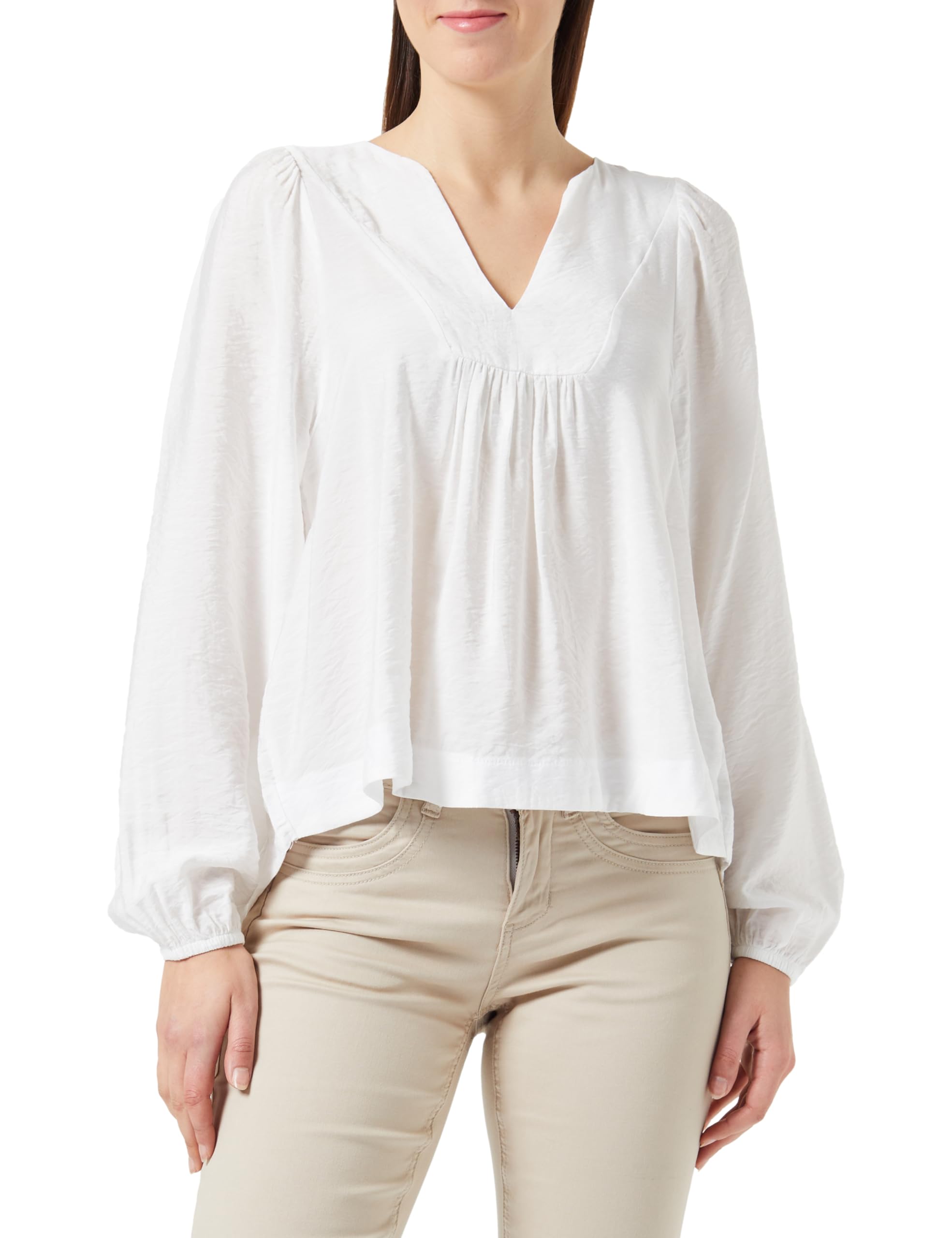 Vero Moda Vmgalilea L/S V-Neck Top VMA Noos Blusa de Manga Larga para Mujer