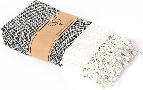 Smyrna Turkish Cotton Juego de 6 servilletas de tela originales, 18 x 18 pulgadas, servilletas decorativas bohemias para mesa de comedor,