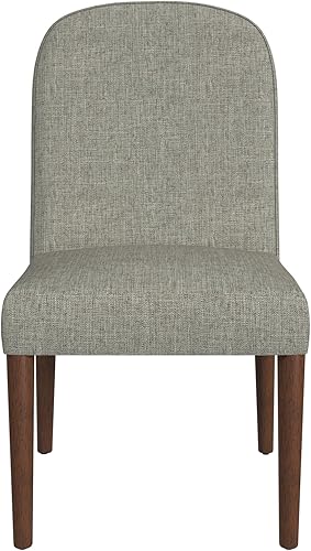 Miniatura 227 de HomePop Parsons - Silla clásica tapizada para comedor Gris ceniza,Azul Demask,Marrón Boucle (paquete individual),Marrón (Brown Damask),Marrón (Brown