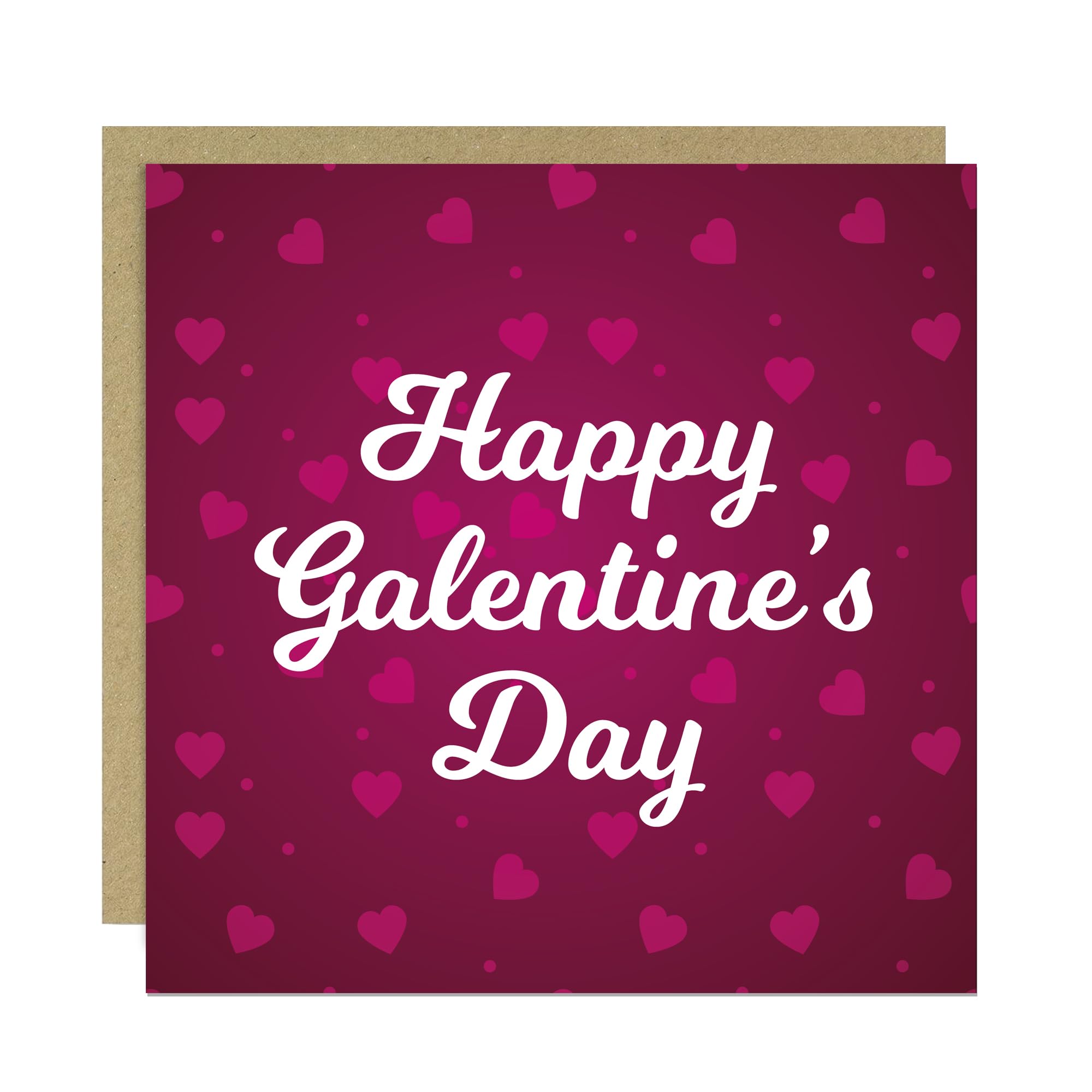 RED OCEAN Happy Galentine’s Day Card for Best Friend – Funny Friendship Valentine Card for Her, Cute Galentine’s Greeting Card Gift for Bestie