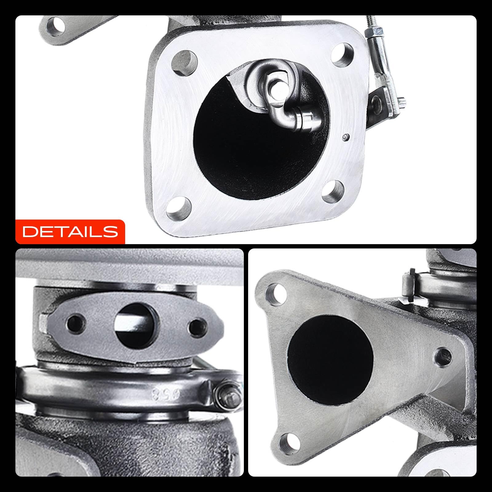 Frankberg Turbocompressore 49131-05310 | Compatibile con: Pianale/telaio Transit FF FM FN, Transit Box FA, Autobus di linea FB FC FD FS FZ, Transito Tourneo