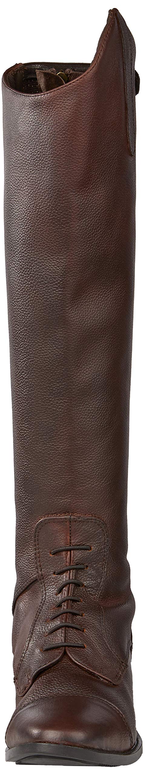 Rhinegold Elite Luxus Bottes d'équitation en Cuir à Lacets Marron