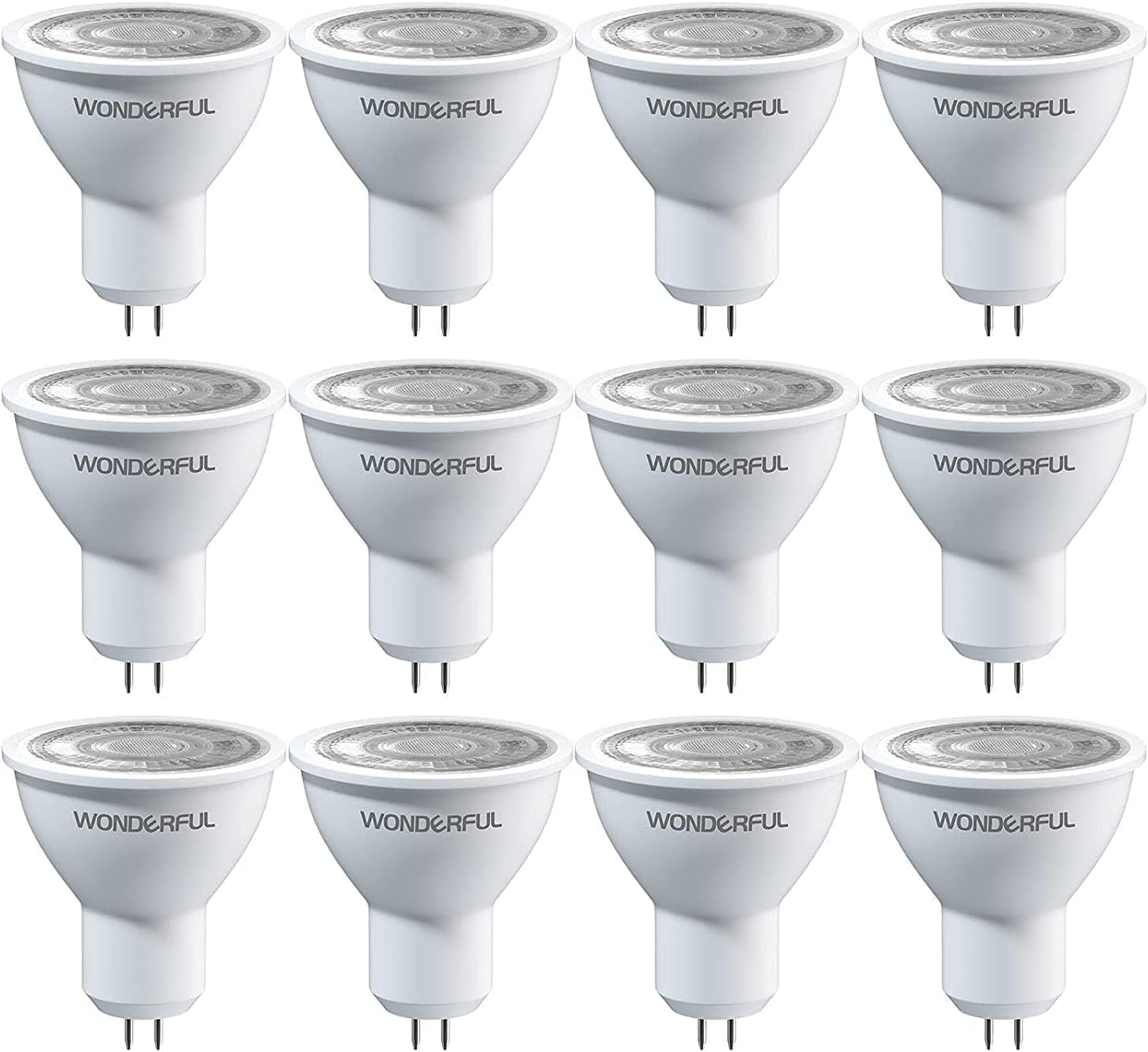6x GU5.3 LED Spot 5W Dimmbar – Warmweiß 2700K, Ersetzt 50W Halogen, 500 Lumen