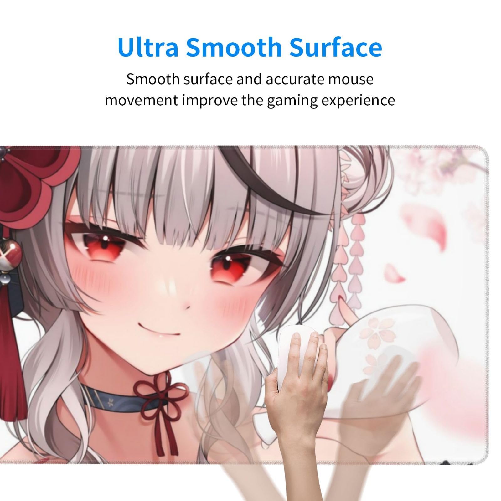 デスクマット 27×22cm アニメ 大判 撥水 マウスパッド セクシー レッド デスクマット 27×22cm アニメ 大判 撥水 マウスパッド セクシー レッド