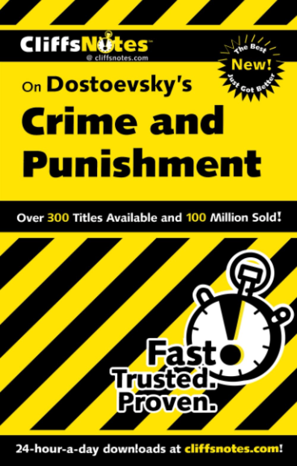 CliffsNotes on Dostoevsky's Crime and Punishment (Cliffsnotes Literature Guides) (CliffsNotes on Literature)