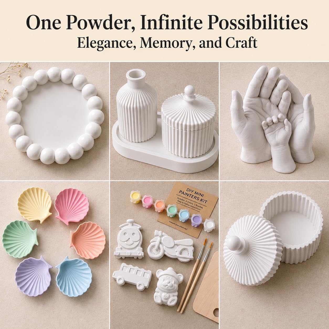 Premium Eco-Resin Casting Powder - Smooth Finish -2