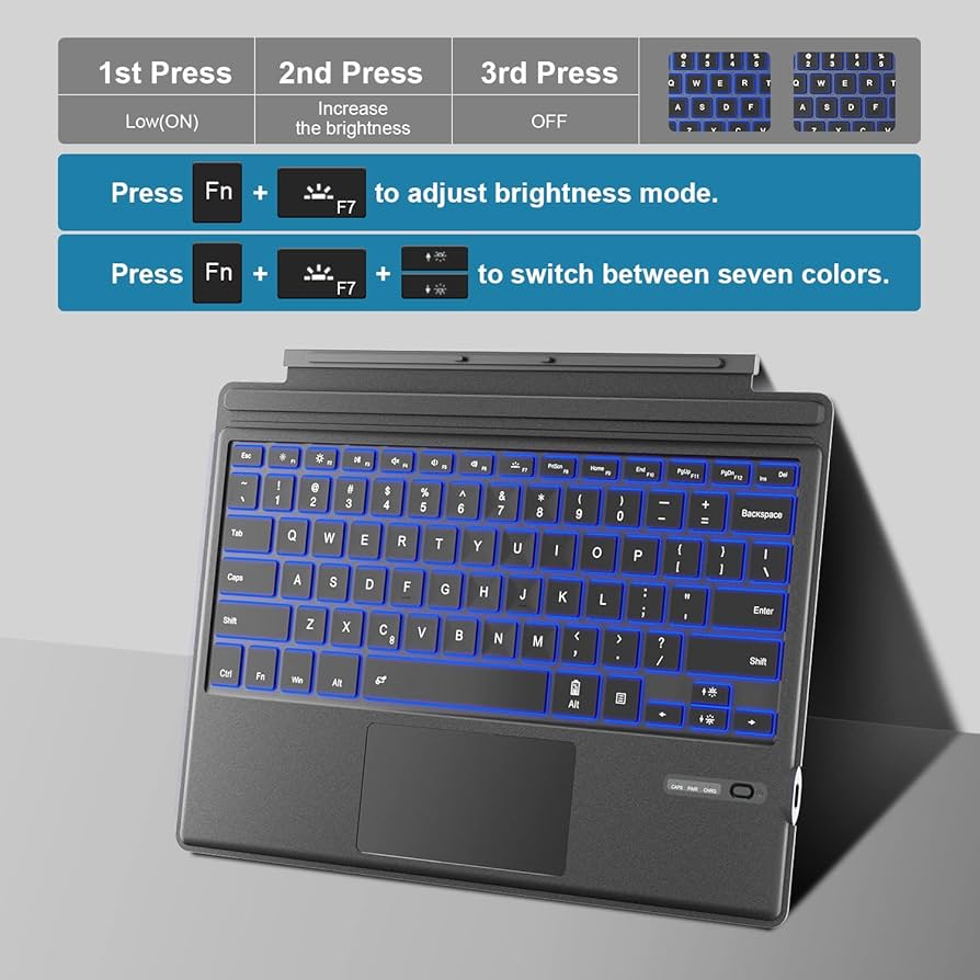 Amazon.co.jp: TOMSENN Surface Pro Type Cover ポータブル