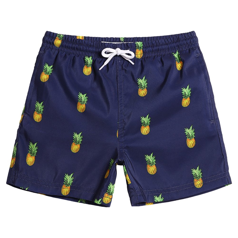 MaaMgic Little Boys' Beach Trunk Toddler Swim Shorts Animal Patterned Boardshorts Lightweight Beach Shorts Adjustable Waist Great for All Ages — view 33