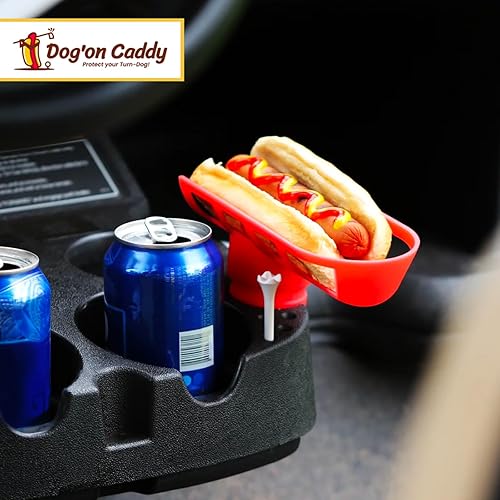 Miniatura 2 de Dog'on Caddy - Soporte para carrito de golf para perros calientes  Regalos de torneo de golf  Regalo único de golf  Regalos de golf de menos de $15