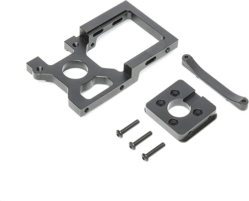 Losi Montaje del motor w adaptador negro DBXL-E LOS252058 Elec coche/camión piezas de repuesto