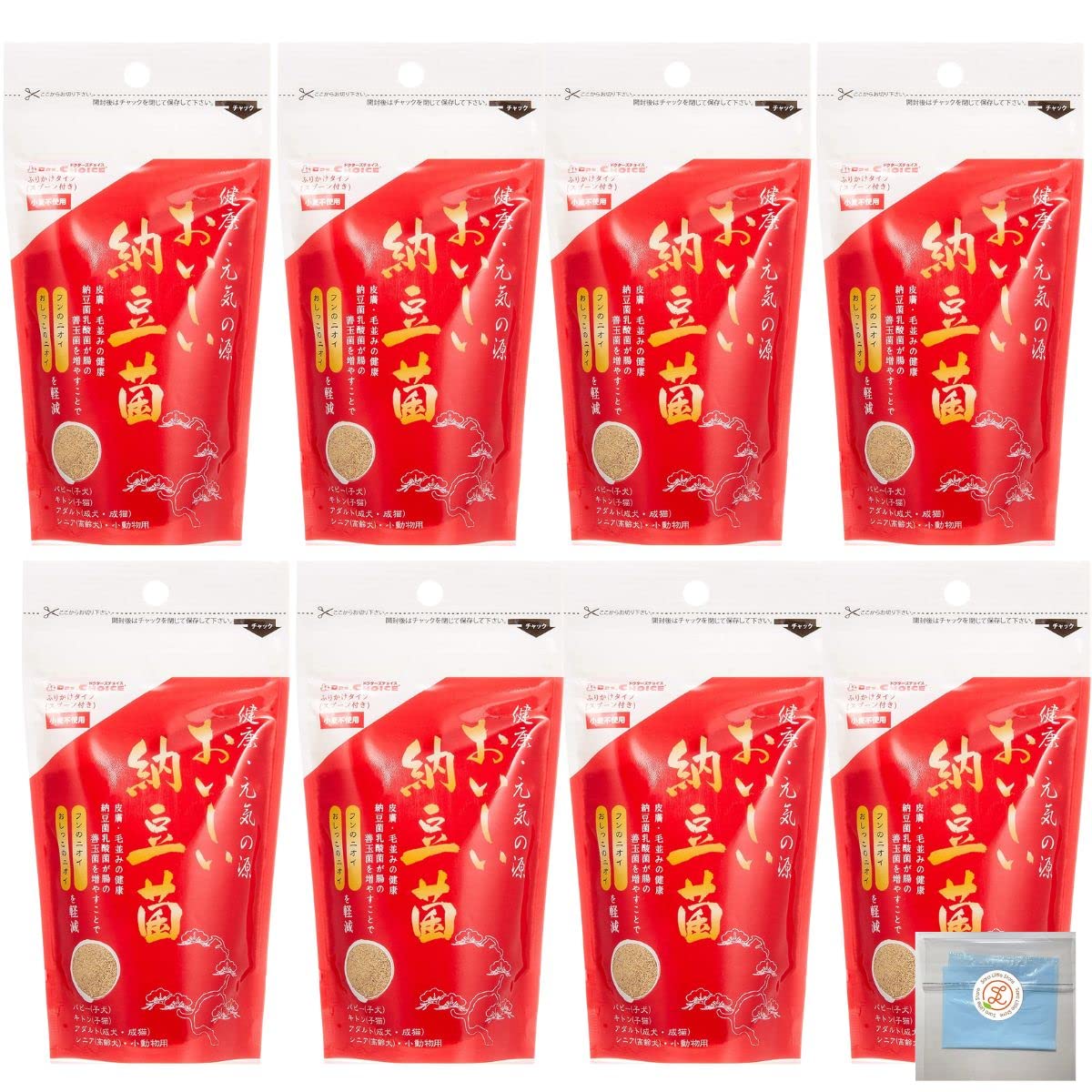 Amazon | ドクターズチョイス おいしい納豆菌 ふりかけタイプ 80g × 8