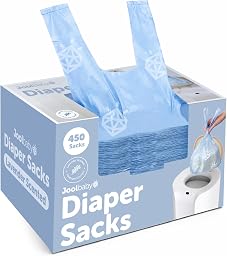 Jool Baby Diaper Disposable Bags (450 Count) - Lavender-Scented, Easy to Tie – Great for At Home & On the Go
