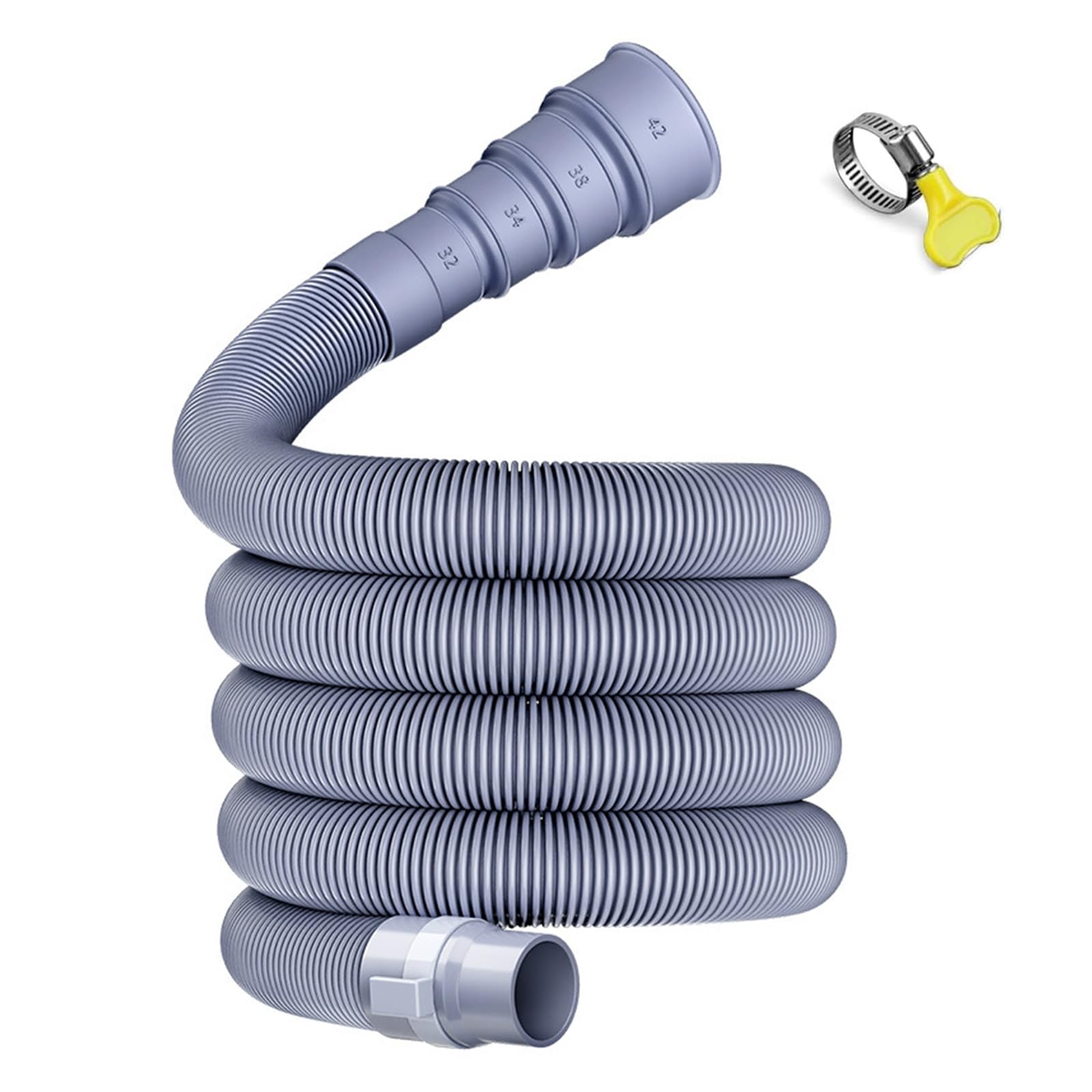 Wohnwagen Abflussrohr 10m Faltbar - Perfekt Für Camping Und Outdoor