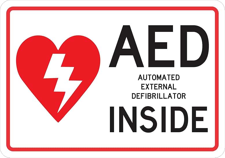 aed stickers