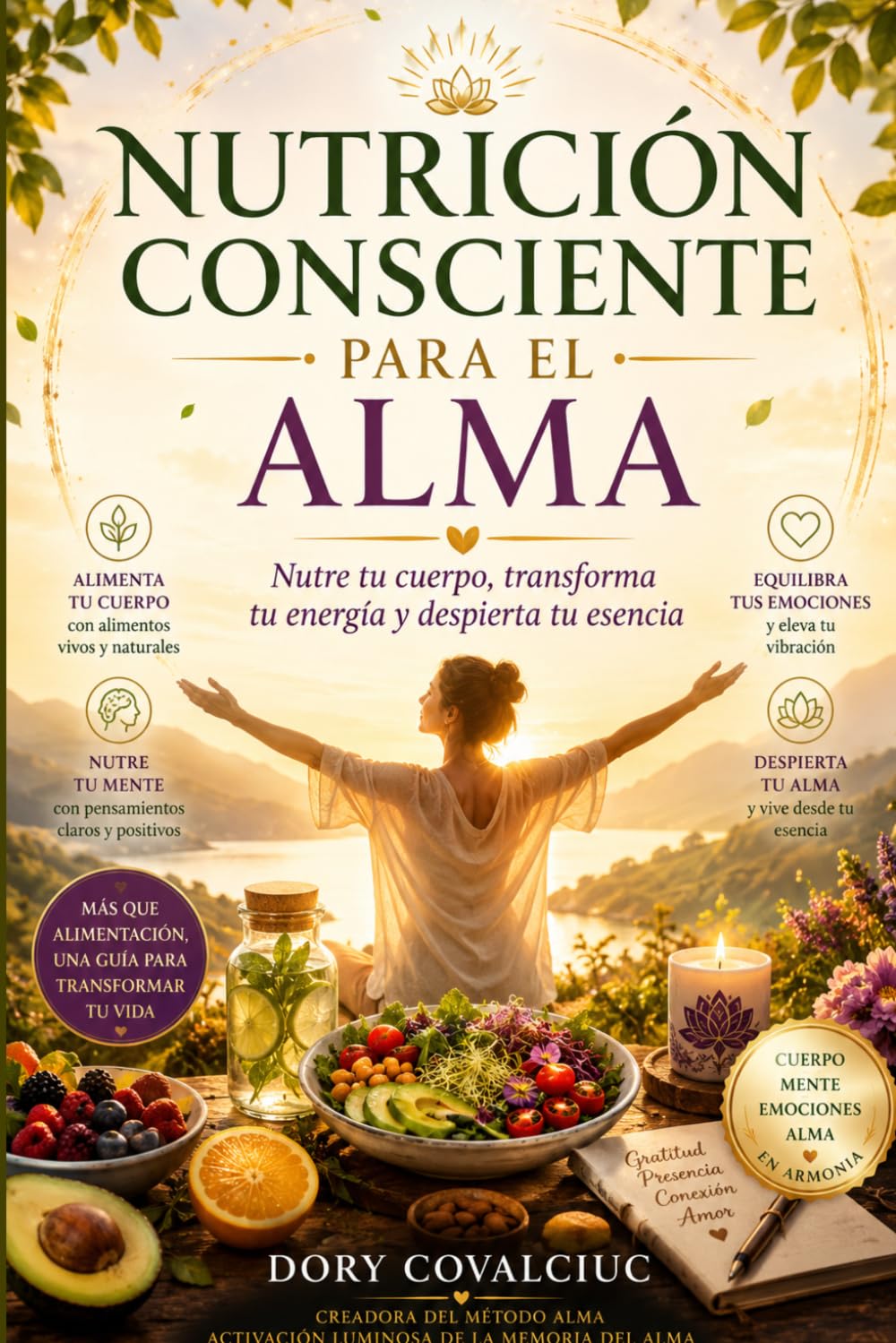 NUTRICIÓN CONSCIENTE PARA EL ALMA: Nutre tu cuerpo, transforma tu energía y despierta tu esencia