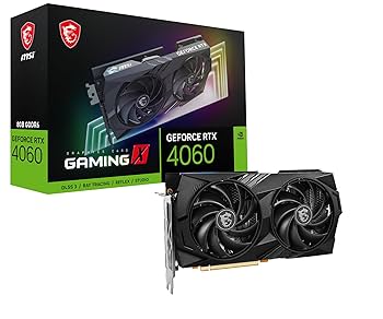 Amazon | MSI GeForce RTX 4060 GAMING X 8G グラフィックス