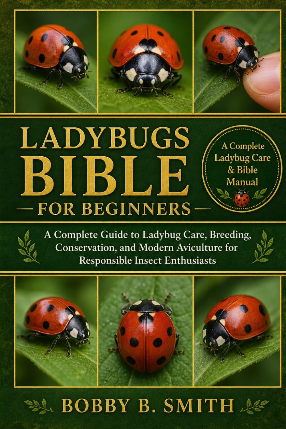 LADYBUGS BIBLE FOR BEGINNERS: A Complete Guide, to Ladybugs Care, Breeding, Conservation, and Modern Aviculture for Responsible Insect Enthusiastic