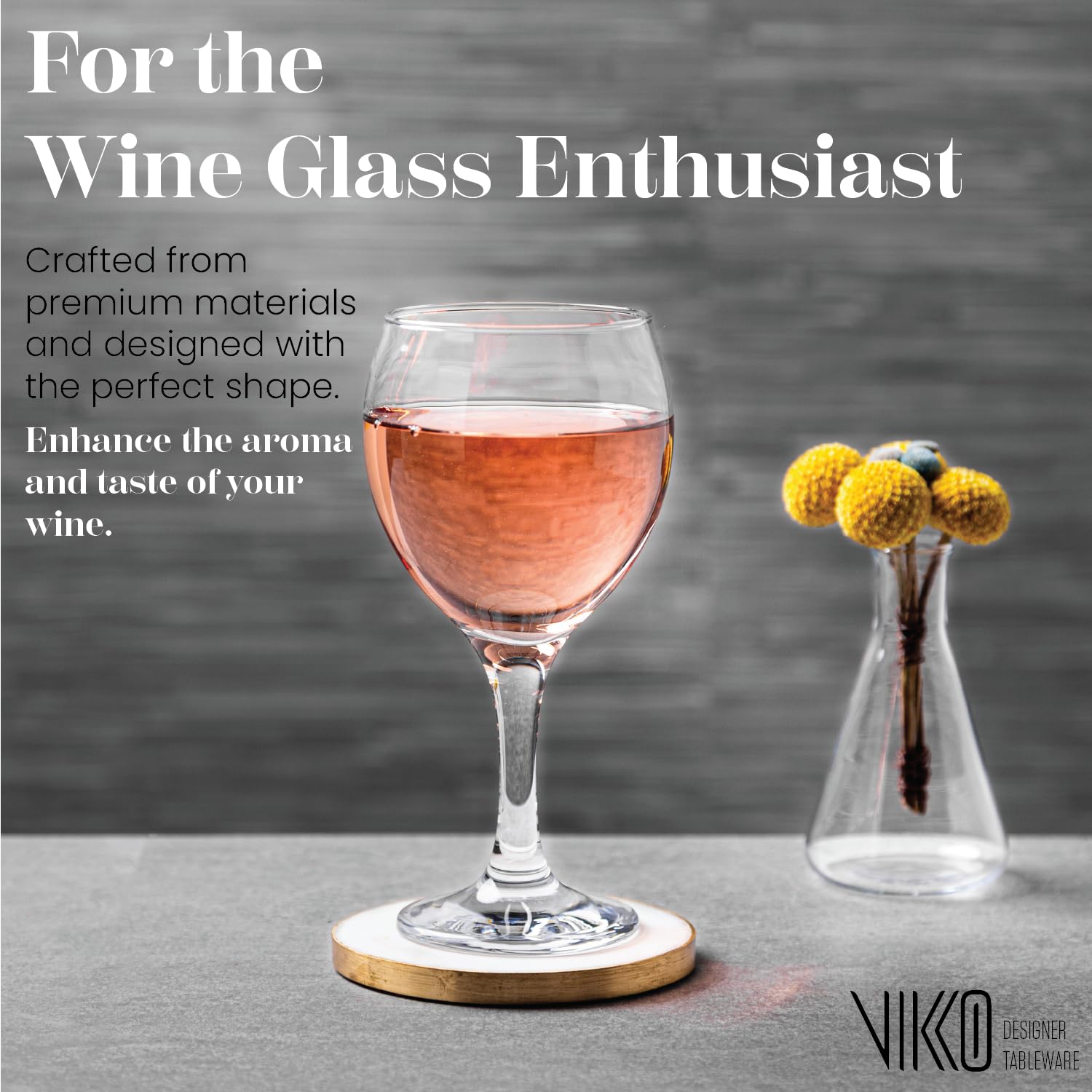 Vikko Vasos para beber, juego de 12 vasos para beber de 11 onzas, vasos de vidrio transparente para agua o jugo, vaso de vidrio Highball y vasos de agua para beber..