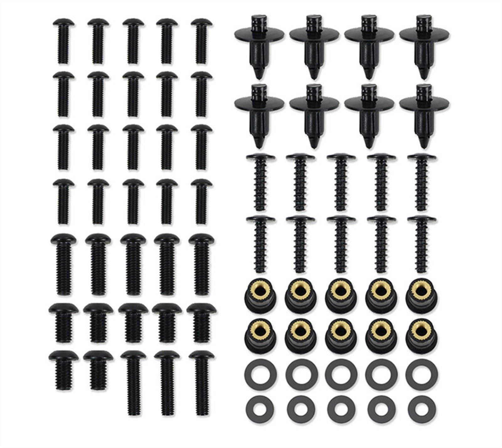 バイクナット＆ボルトセット For ZX10R 2008 2009 2010 オートバイ用