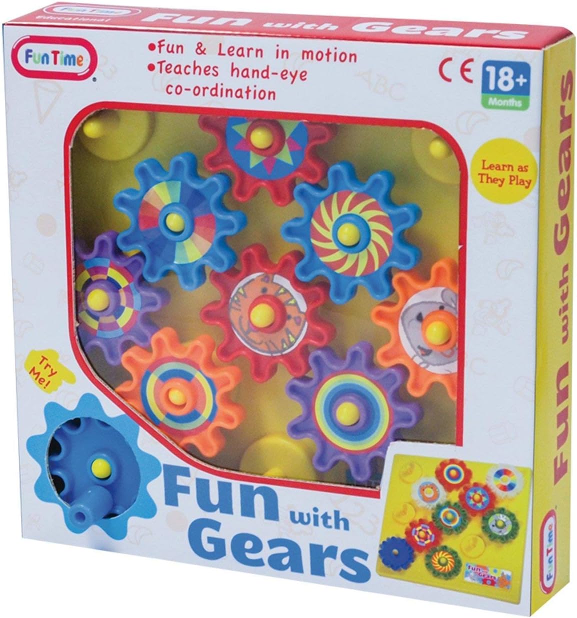 2 X Fun With Gears Toy Amazon Co Uk Diy Tools