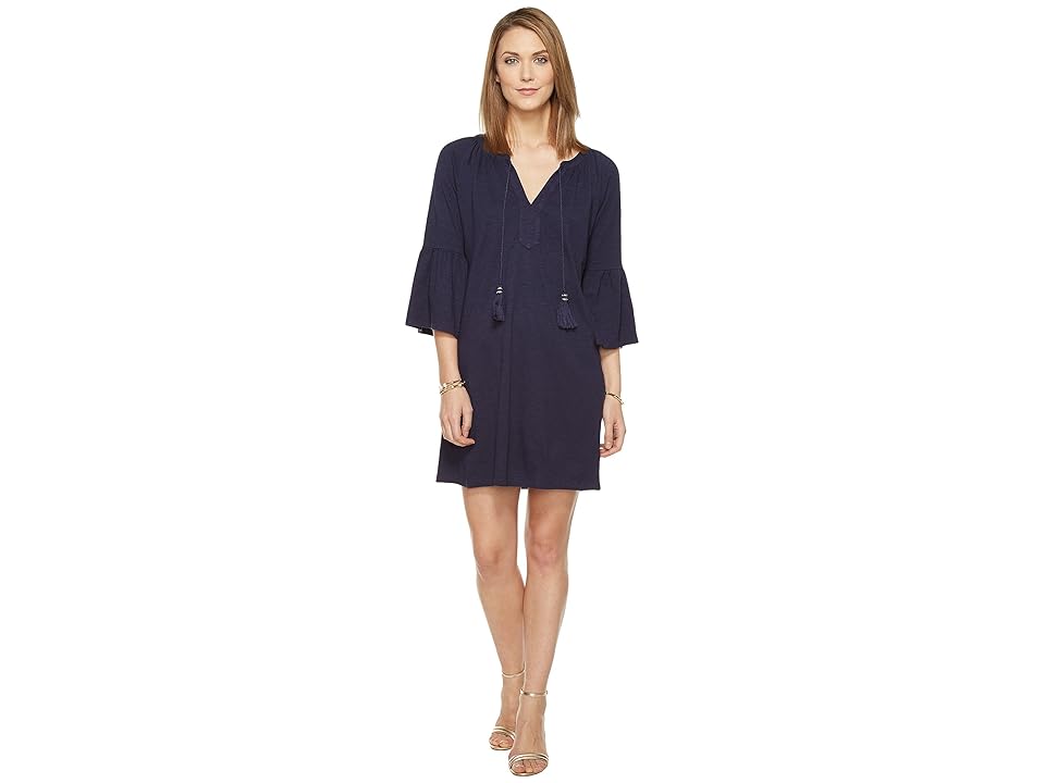

Lilly Pulitzer Del Lago Tunic Dress (True Navy) Women's Dress