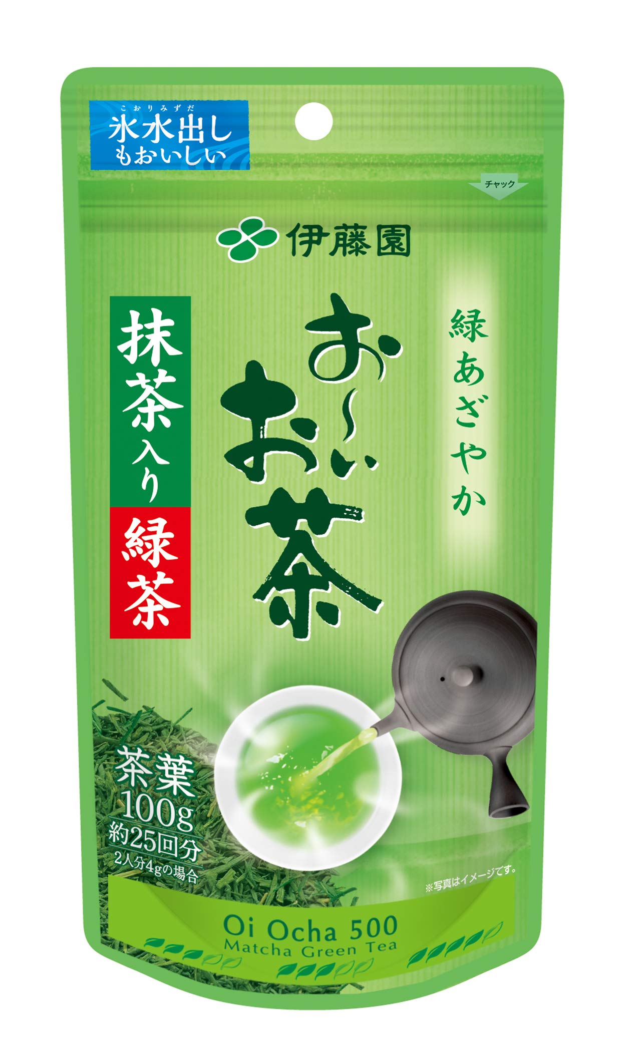 伊藤園 おーいお茶 抹茶入り緑茶 100g 栄養満点