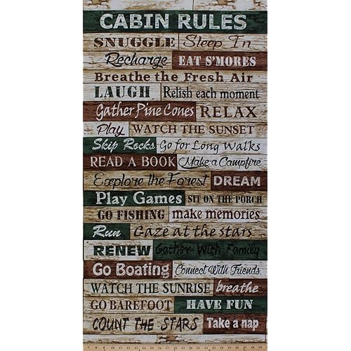 Cabin Fabric Amazon Com