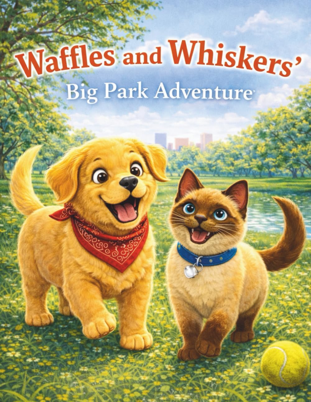 Waffles and Whiskers' Big Park Adventure (Paws & Pals Adventures)