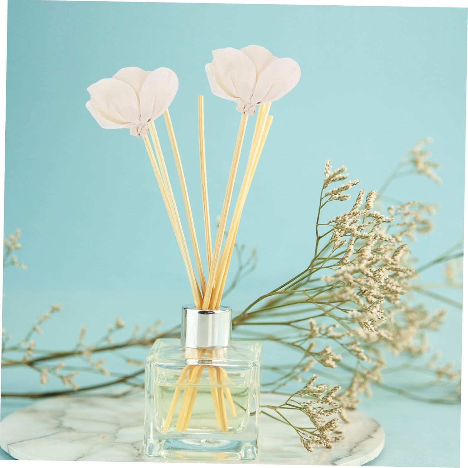Flower Diffuser Sticks 6pcs Wood Fire-Free Aroma Decoration