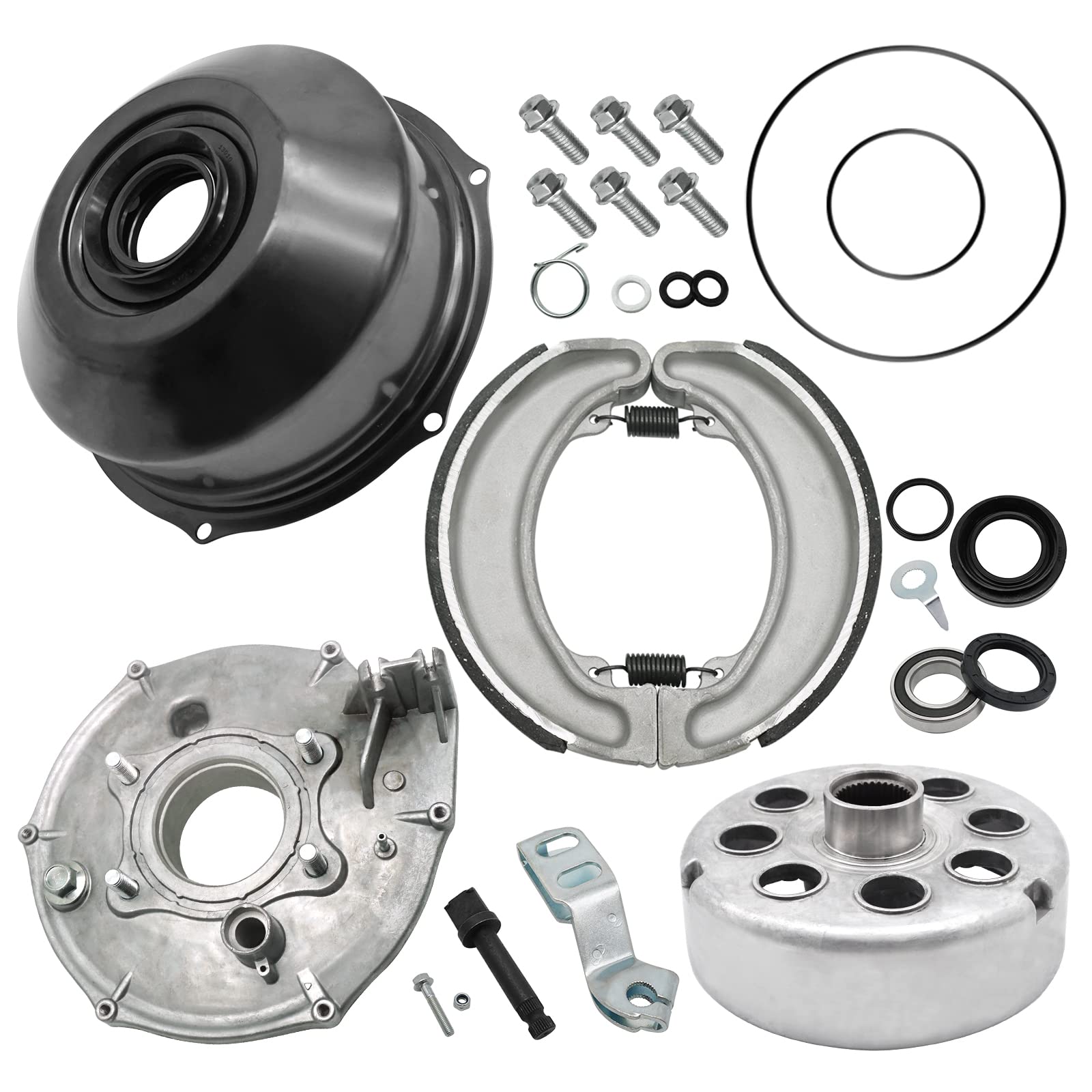 Honda 300 Fourtrax Parts Mati Rear Brake Drum Bearing &amp; Seals O-Rings Kit For Honda TRX300 TRX300FW FourTrax Honda Fourtrax 300