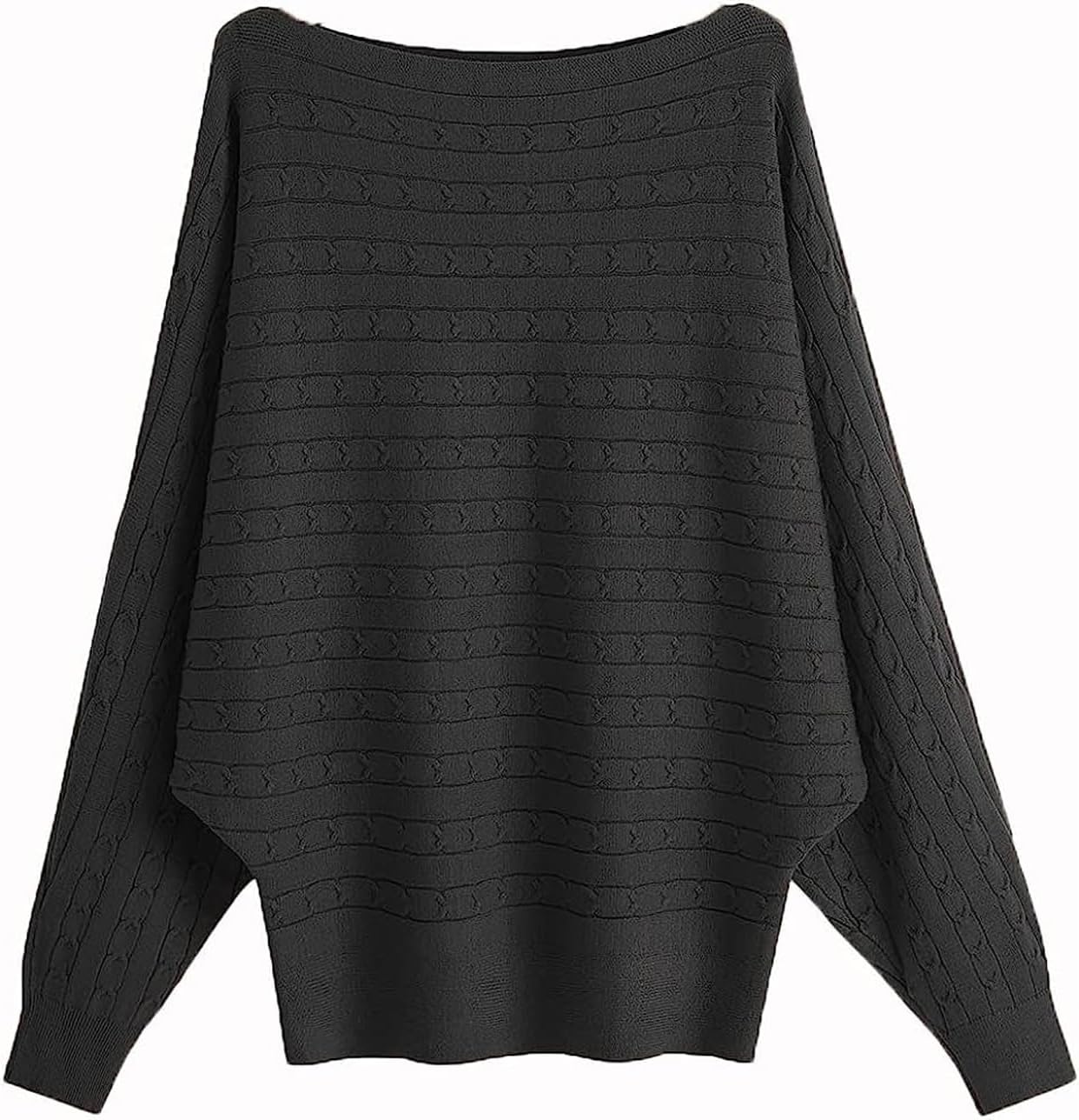 Maglia Donna GXIN Fuori Spalla - Manica A Pipistrello, Loose Fit, In Viscosa E Poliestere, Taglia Unica - Foto 6