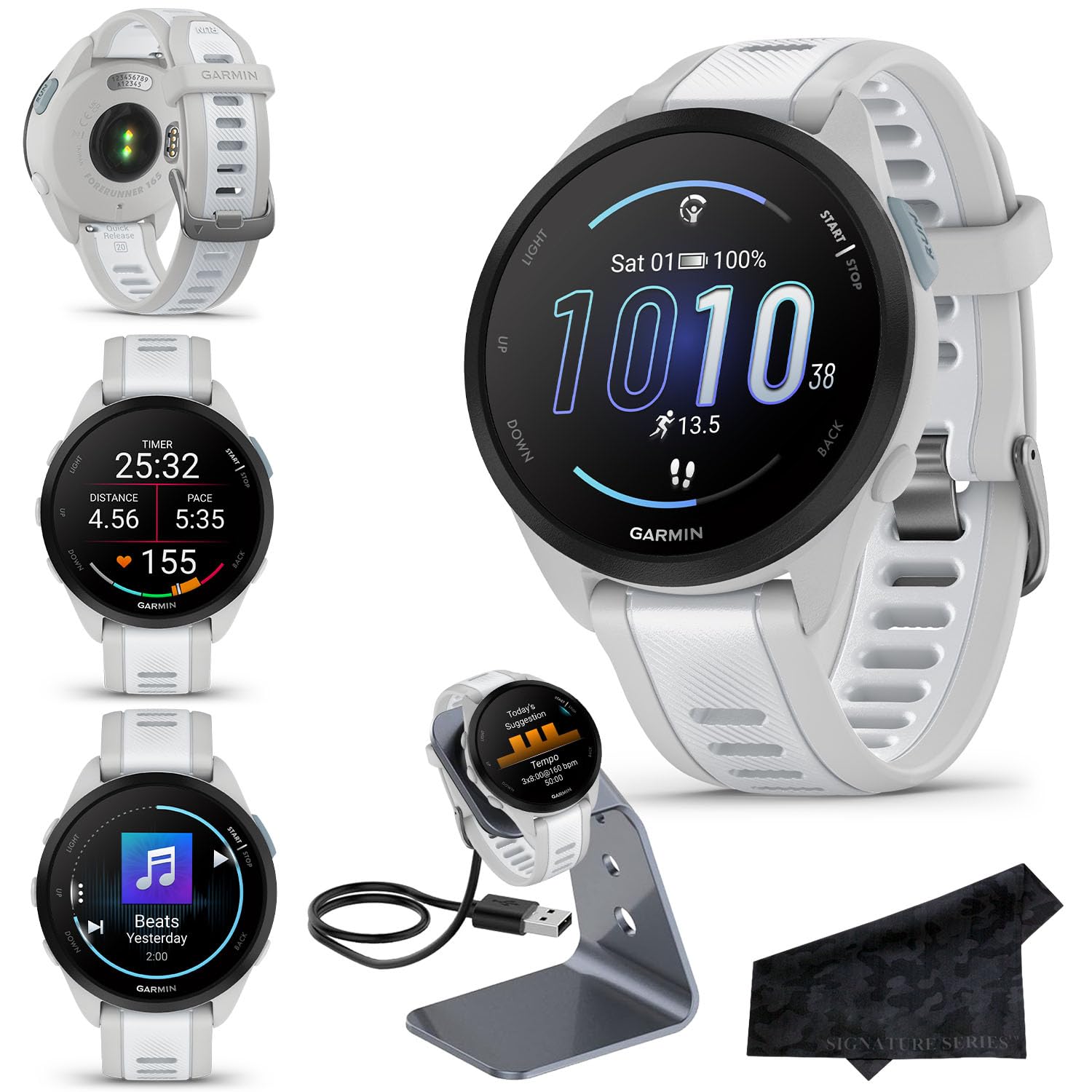 Amazon.com: Garmin Forerunner 165 Music GPS Running Smartwatch