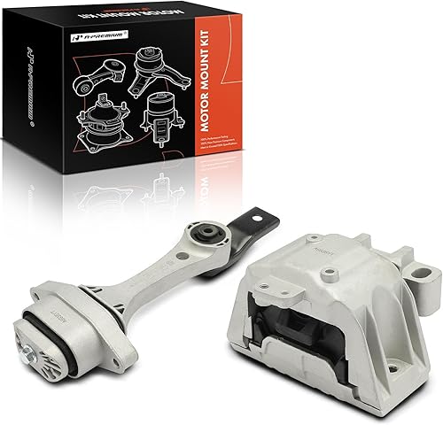 A-Premium Kit de montaje de motor compatible con Volkswagen Jetta 1999-2004, Golf 1999-2005 y Audi TT Quattro 2004-2006, 2.8L 3.2L, juego de 2 piezas