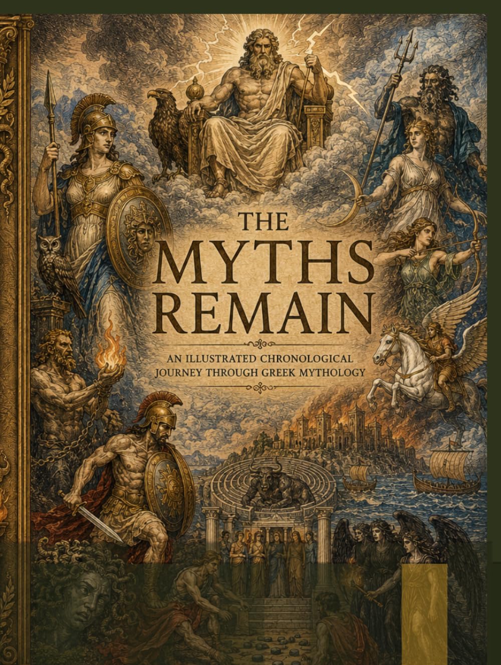 The Myths Remain: An Illustrated Chronological Journey Through Greek Mythology