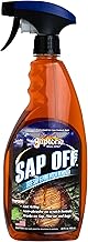 Gliptone Sap Off, Fast-Acting Sap, Pine Tar & Bug Remover Spray, 22 Fl Oz, Non-Abrasive Formula Safe for Paint, Glass & Plastic, Removes Dried-On Sap, Tar, and Bug Residue Quickly