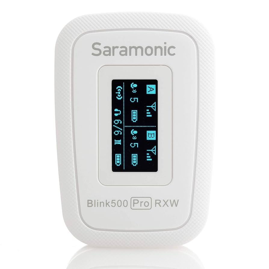 Saramonic サラモニック 2.4Gワイヤレスマイクシステム ホワイト Amazon.co.jp: Saramonic サラモニック 2.4Gワイヤレスマイク