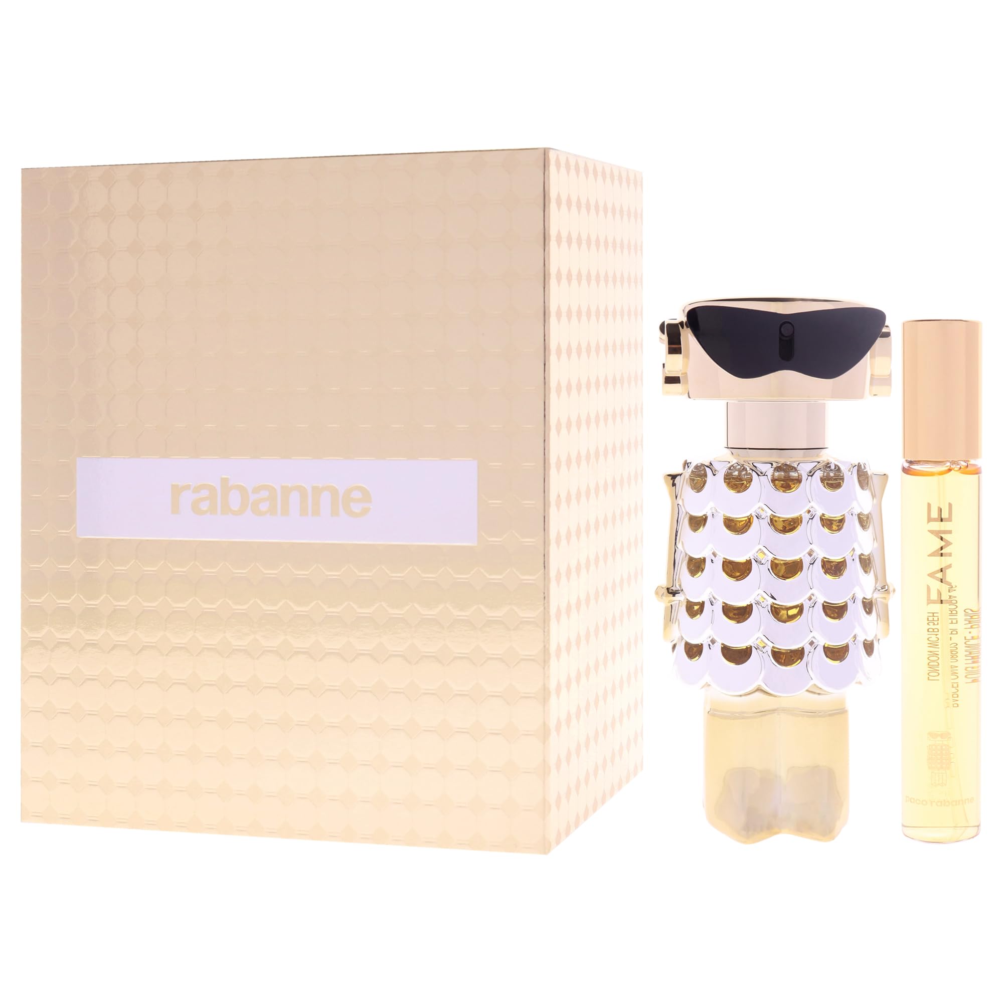 Paco Rabanne Fame Eau De Parfum 2PCS Gift Set for Women 80 ml & 20 Ml Travel Spray