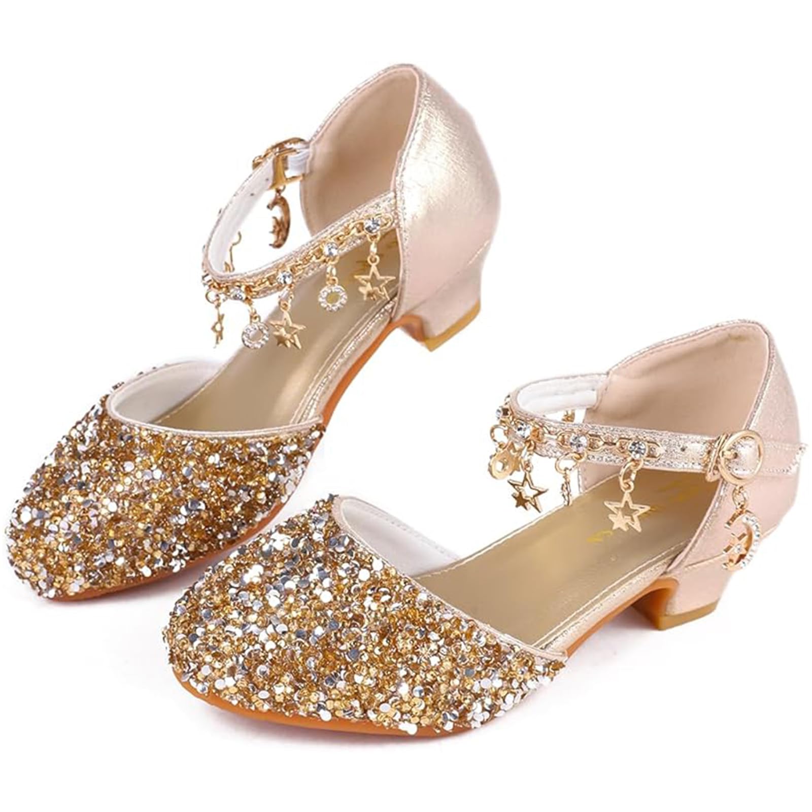 Girl's Princess Mary Jane Pump Shoes - Pink Silver Blue Purple White - Size 12 Months — view 28