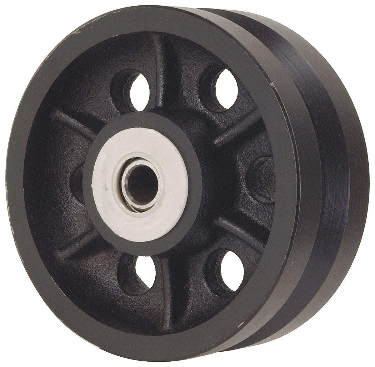 5 in Wheel Dia,V-Groove Track Wheel, 900 Lb Load Rating-2040011510