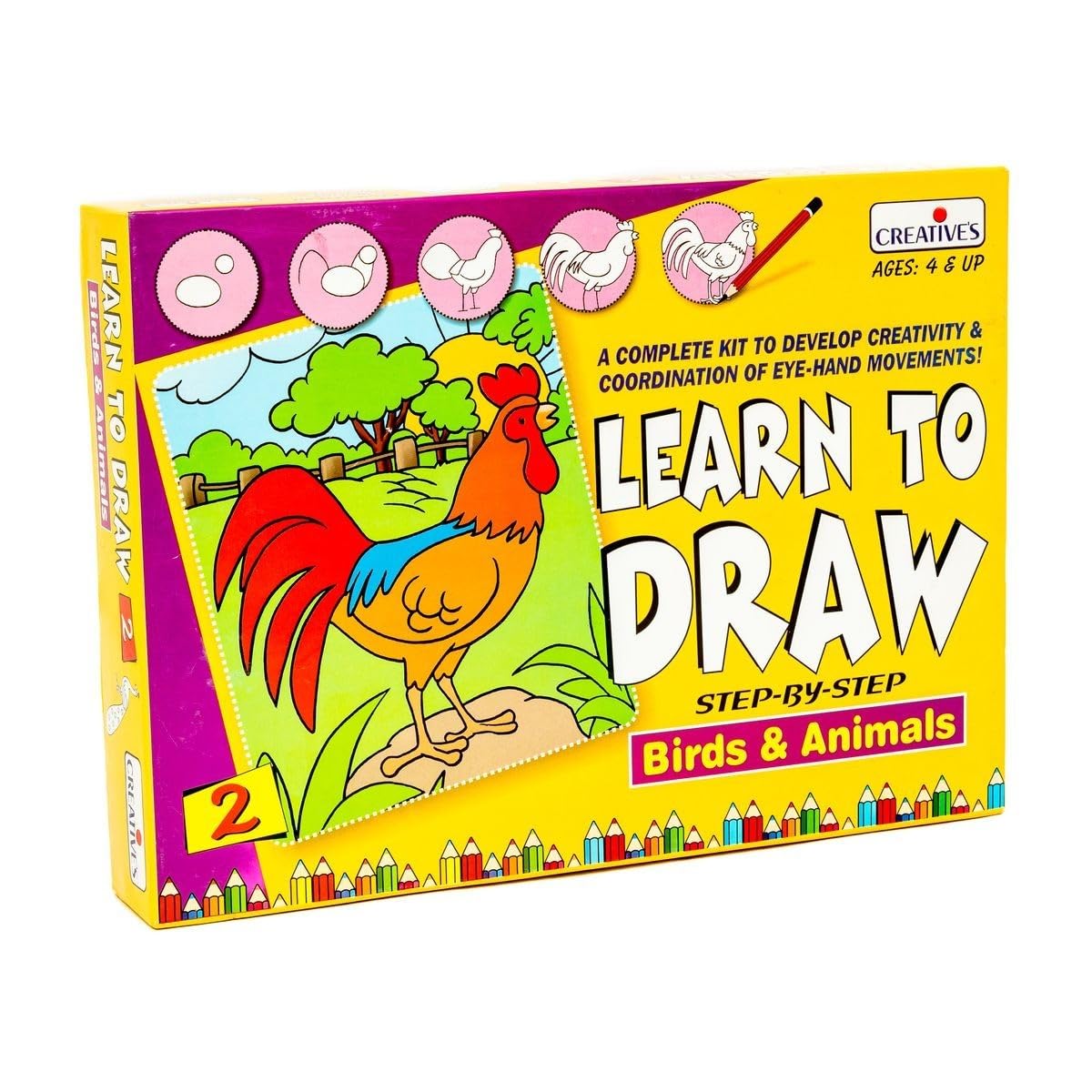 Creative Educational Aids 1039 Learn to Draw - Birds and Animals (B009319HDS) Amazon Price History, Amazon Price Tracker