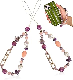 Generic 2 Peças De Corrente De Telefone Pulseira De Pulso De Celular Corrente De Mão De Telefone Pulseira De Pulseira De Telefone Pulseira De Telefone Celular Corrente De Pulseira De