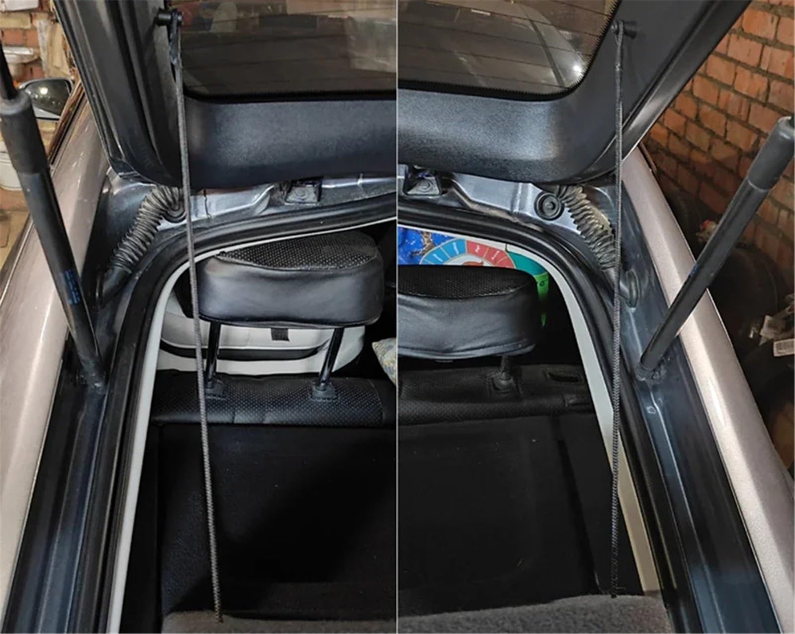 Cordon de Plage arrière pour Audi A3 8P (2003-2012) et A3 8V (2013-2020), pour avec Clip de Fixation pivotant