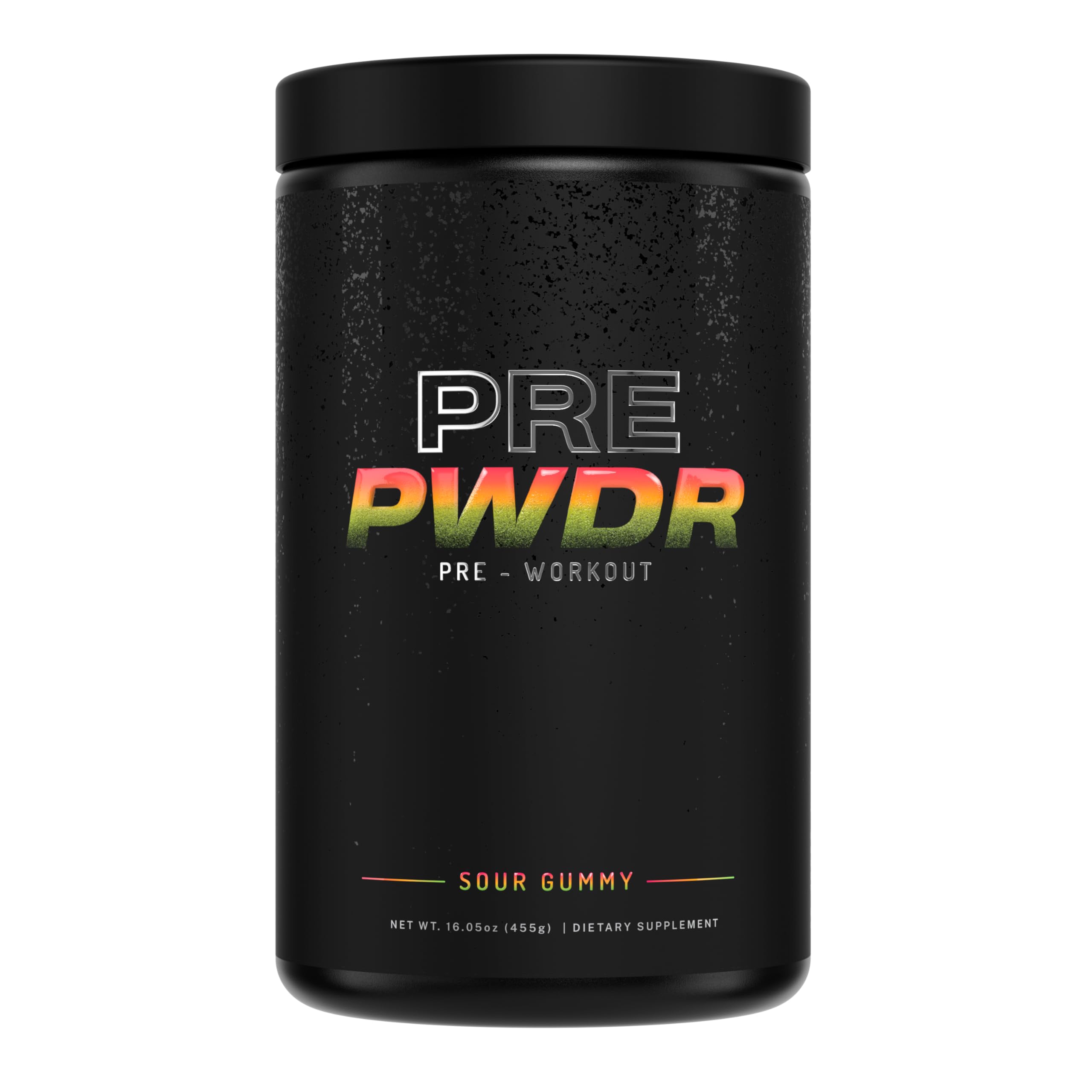 Pre-Workout Powder, All Natural Pre Workout for Energy, Pump, Endurance & Strength, with Caffeine (Sour Gummy)