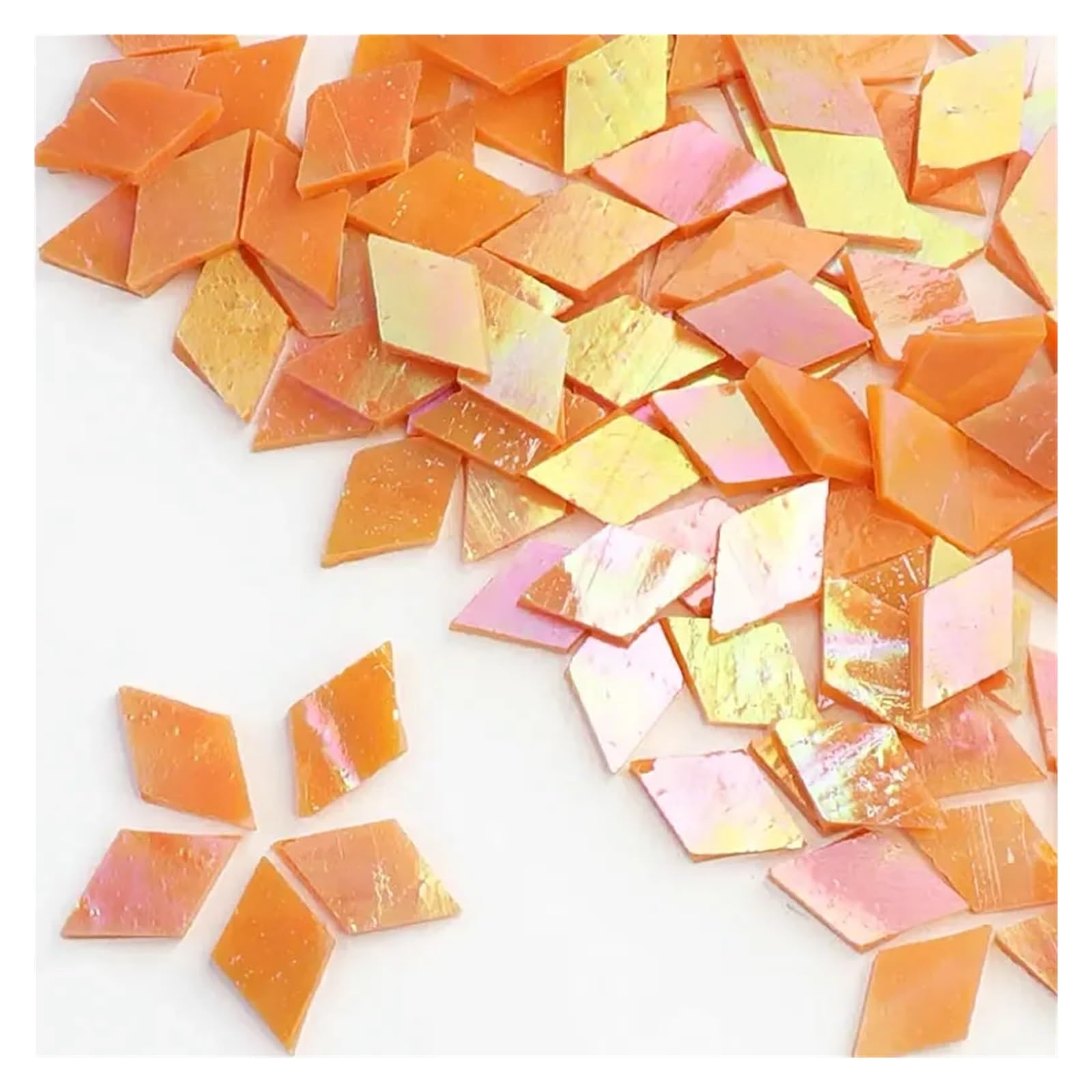 Ceramics Mosaic Tiles Multicolor 1cm 50g DIY Craft Hobby Arts Home Wall(Color 5)