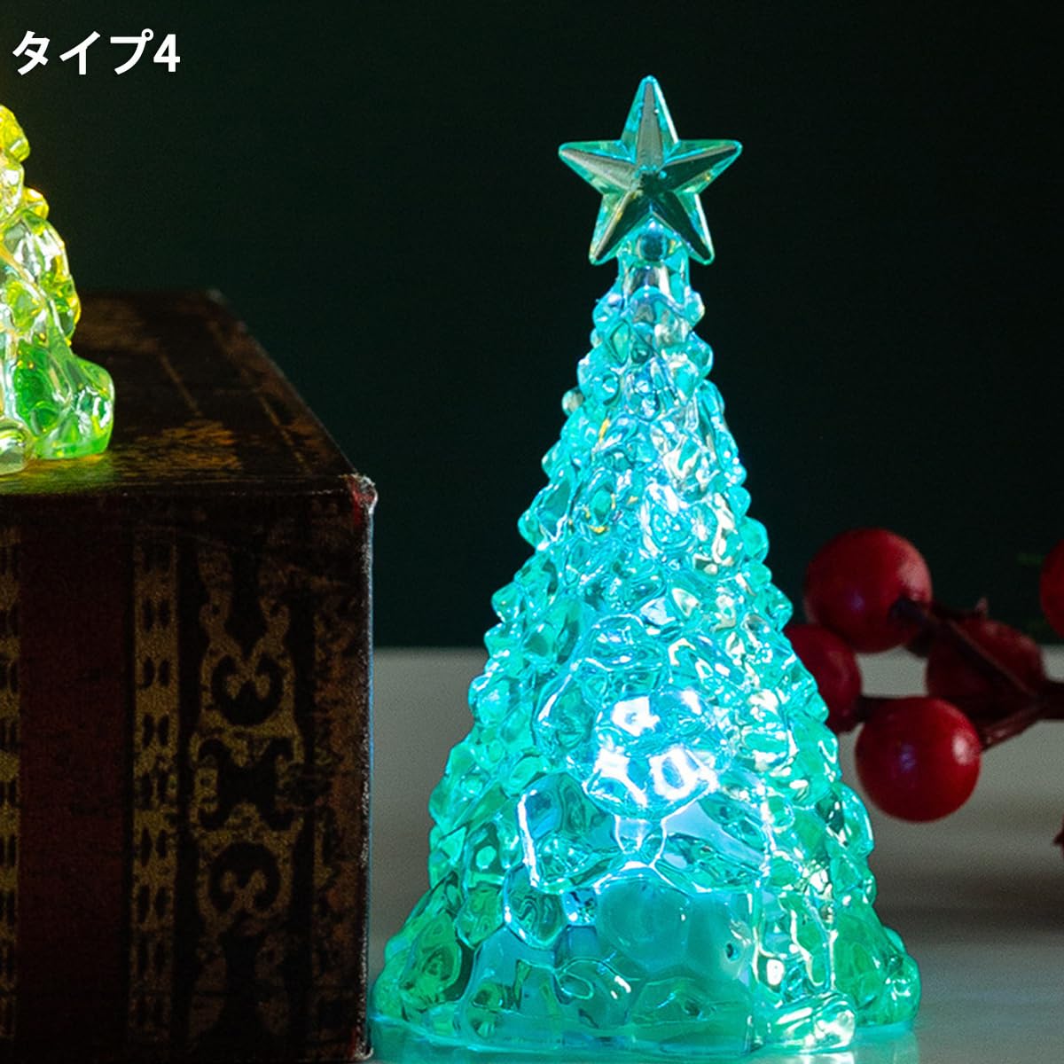Amazon.co.jp: Hopeholic クリスマスツリー 卓上 LED イルミネーション
